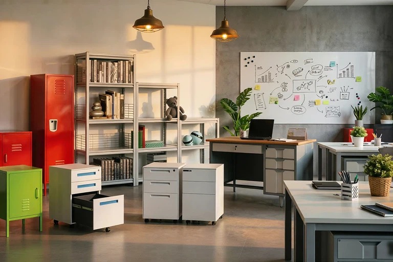How to Distinguish Good and Bad Steel Office Furniture
